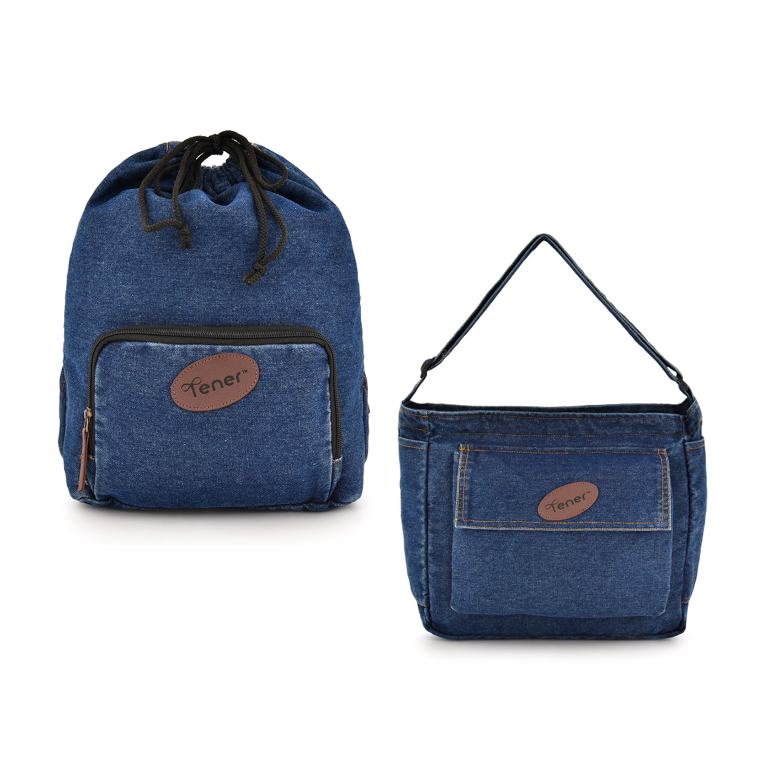 On-the-Go Duo – Sleek Backpack + Structured Tote