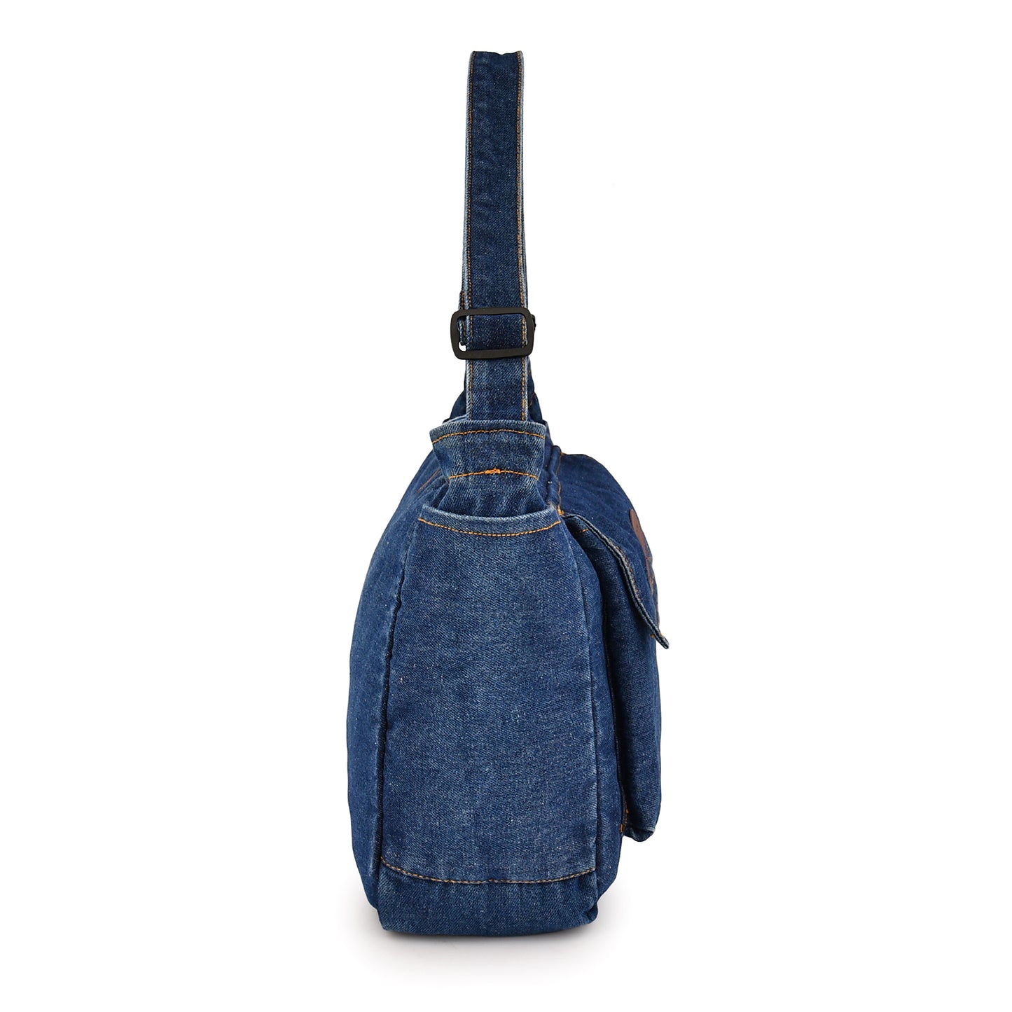 Denim Originals Crossbody Set – Contrast Sling & Tote