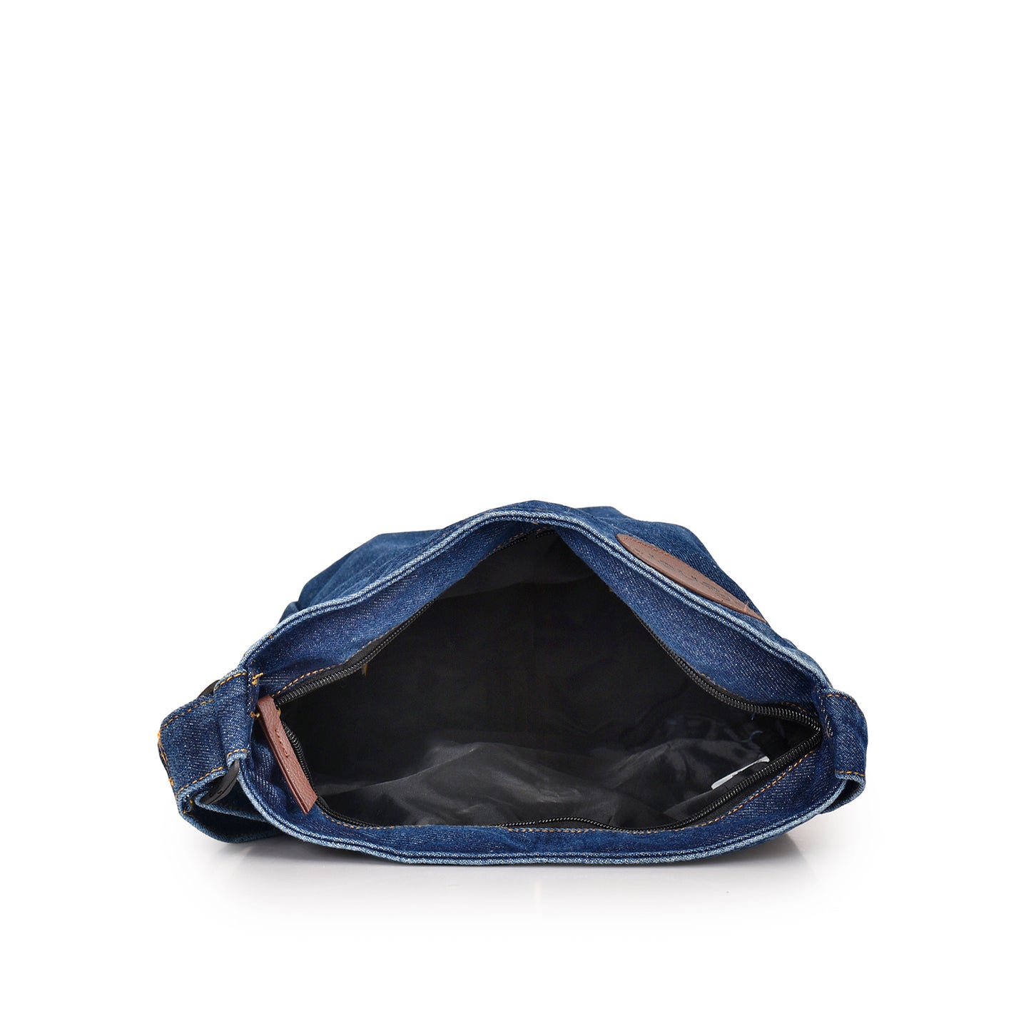 Denim Originals Crossbody Set – Contrast Sling & Tote