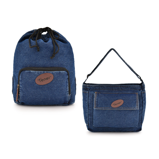 On-the-Go Duo – Sleek Backpack + Structured Tote