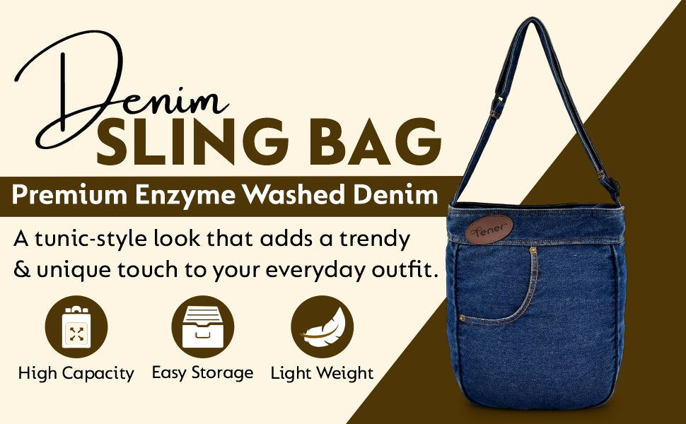 Tener 9L Tunic-Style Sling Bag