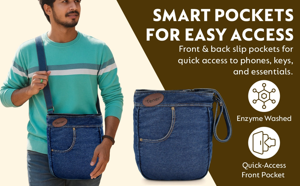 Tener 9L Tunic-Style Sling Bag