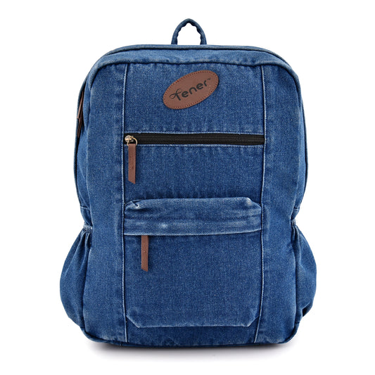 Tener 18L Denim Laptop Backpack – Classic Blue